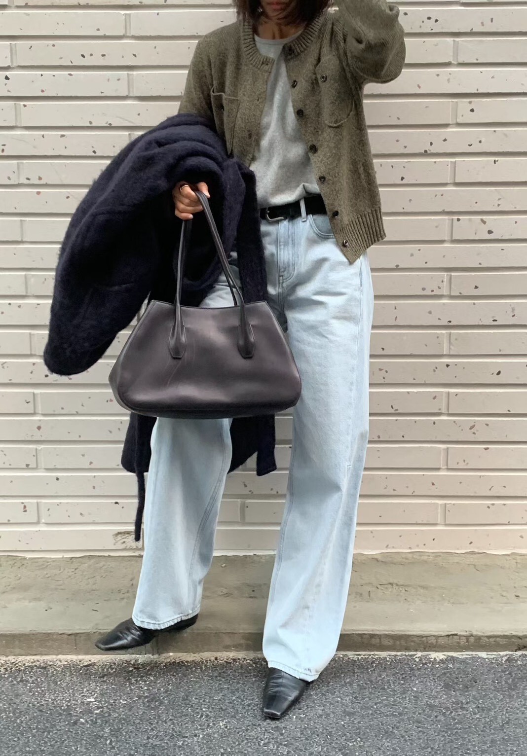 #AD12刷白淺色牛仔褲