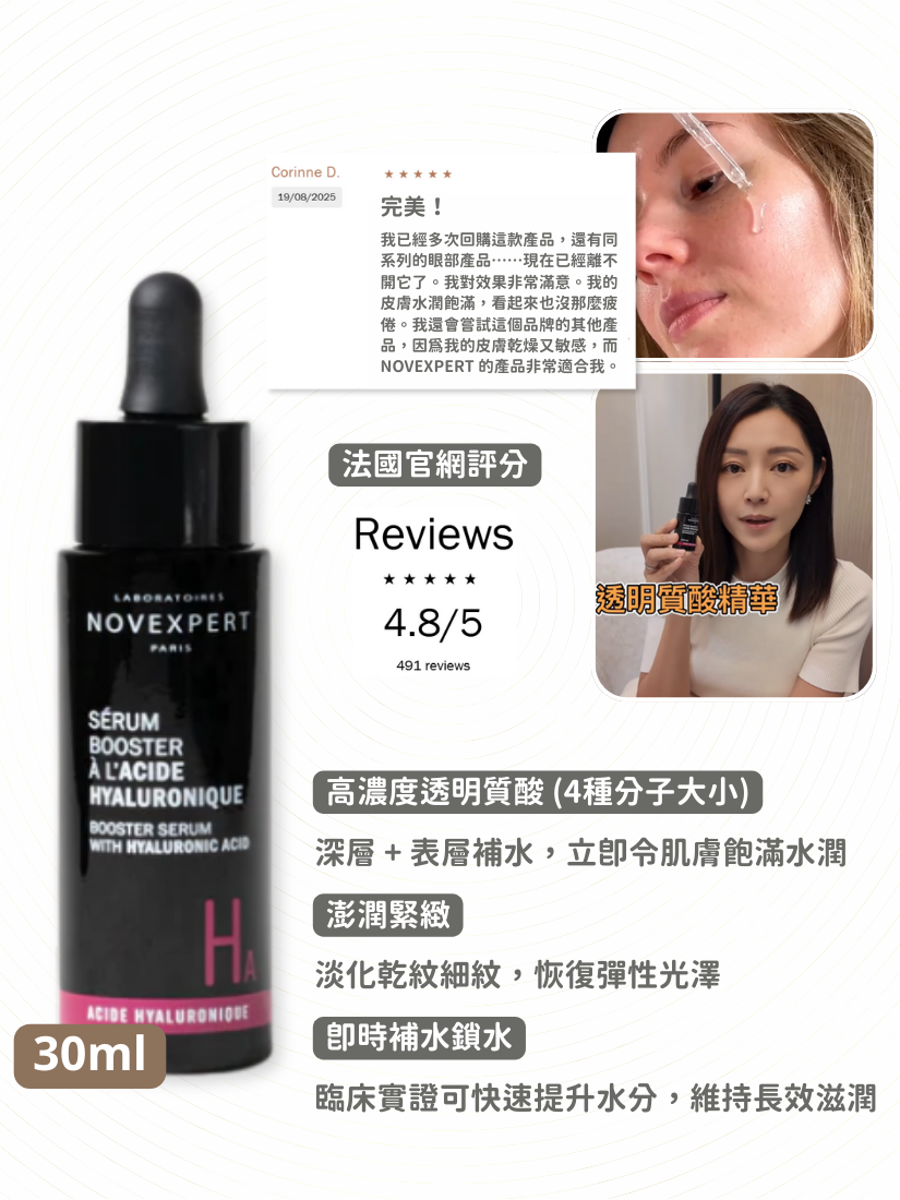 Novexpert - 4重透明質酸導入精華 30ml