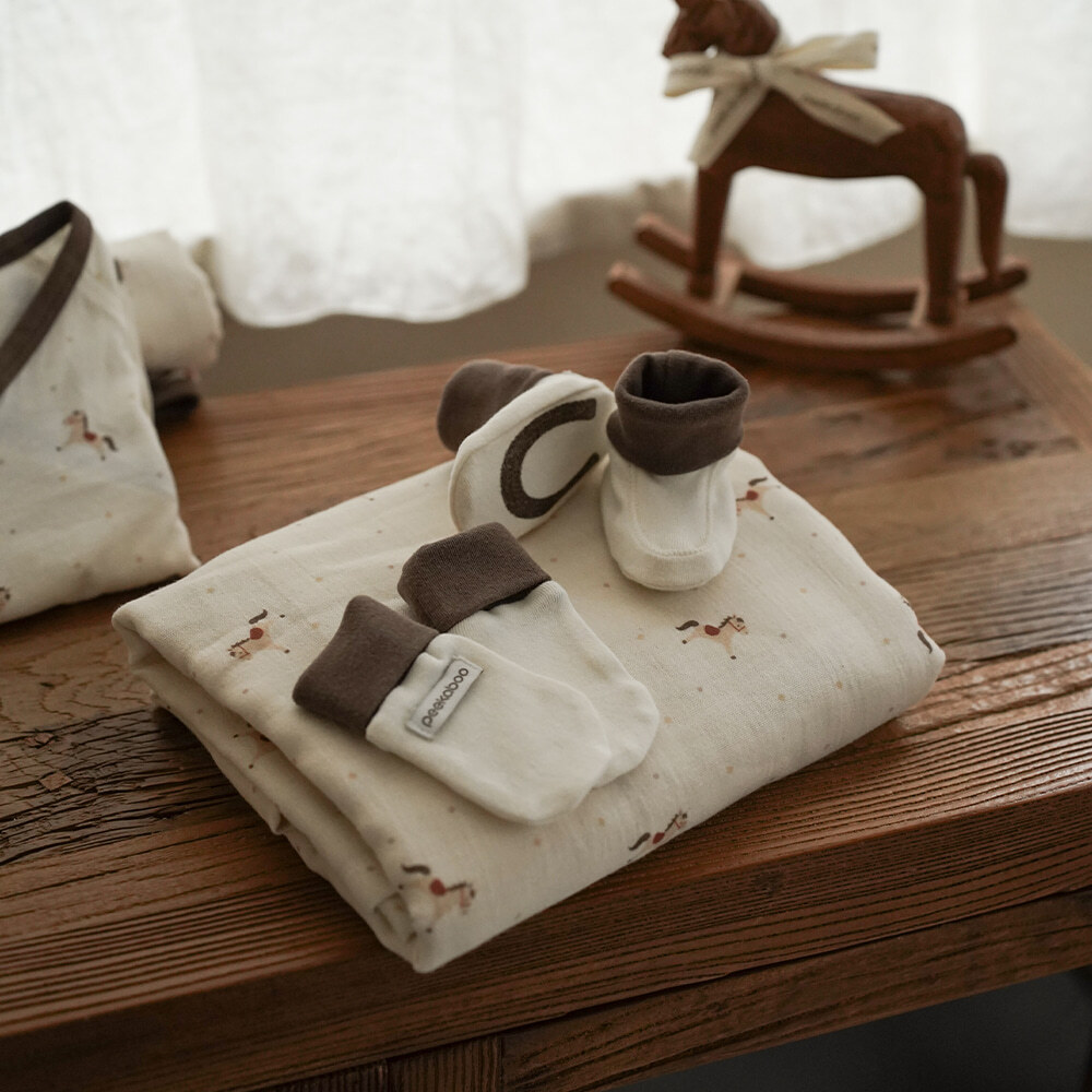 Pony 新生兒手腳套裝