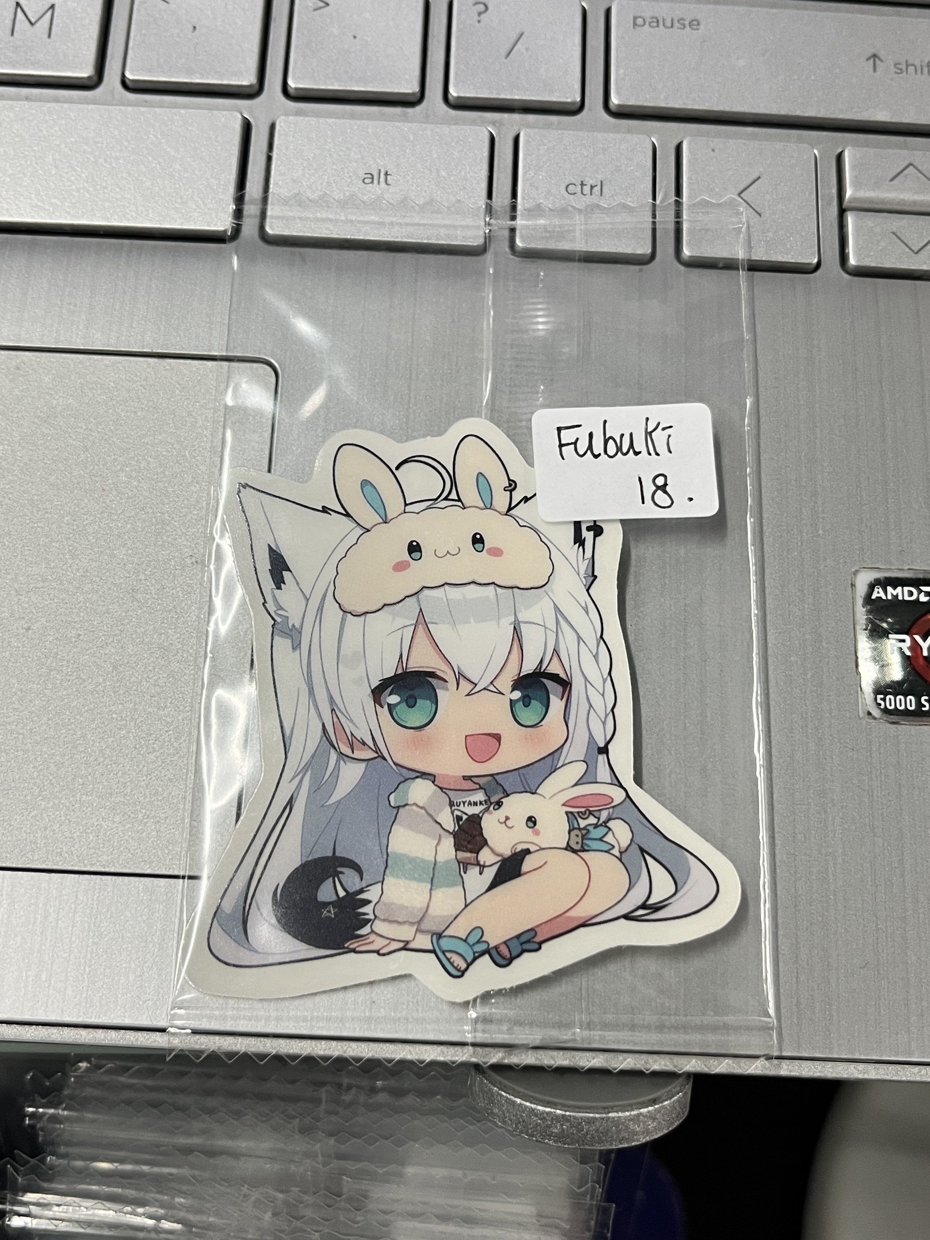 Hololive FUBUKI 貼紙#348