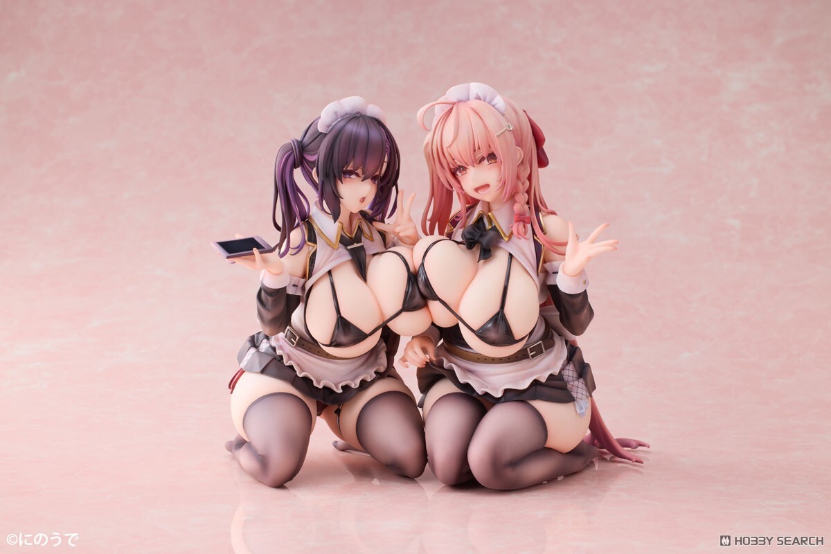 [R18]預購26/02 Showmon DOKIBOKKI 1/6 PVC 弧峰美彌與乙羽音花羽里 0917