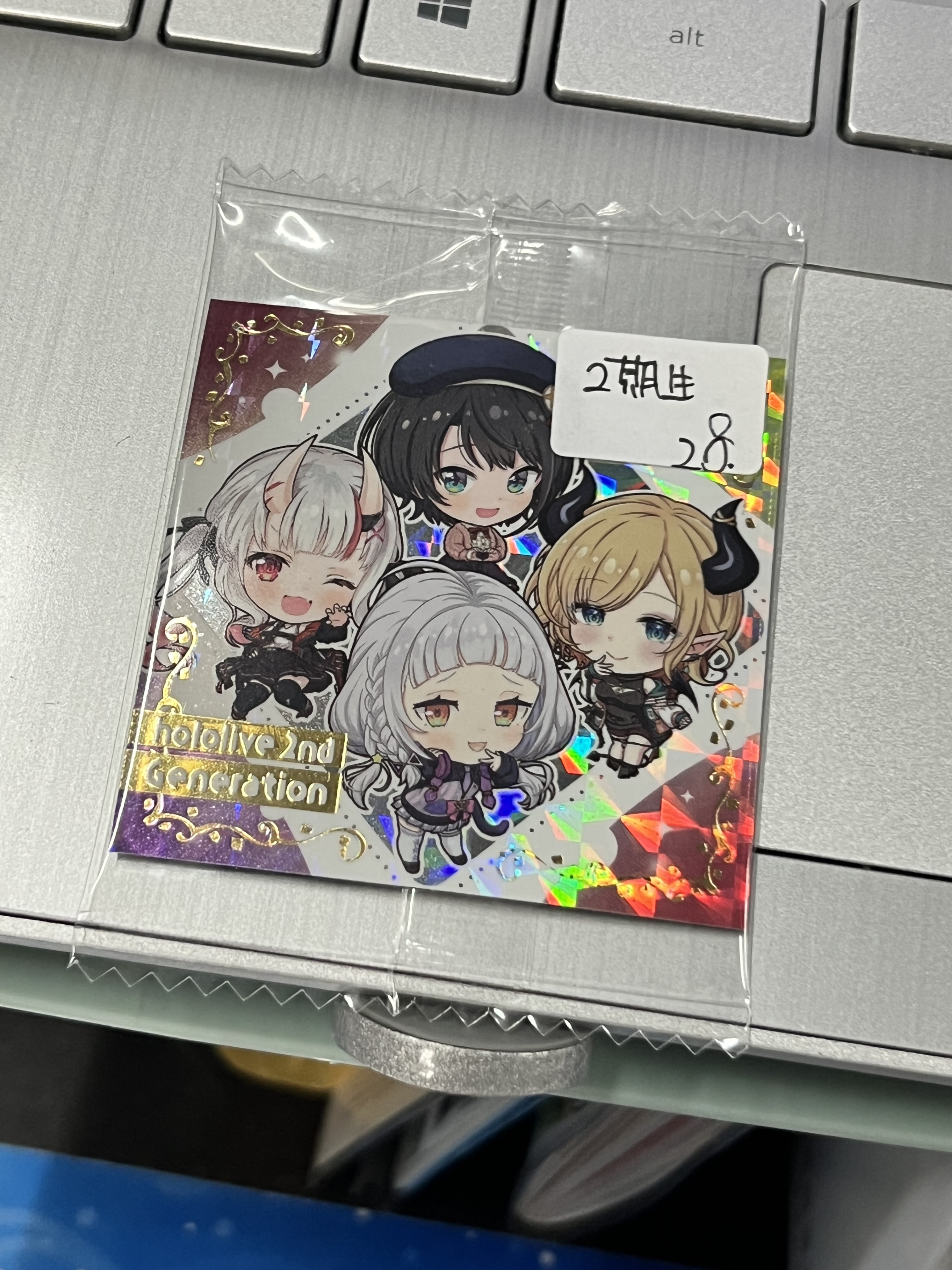 Hololive 2期生 貼紙#348