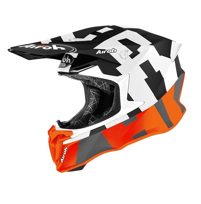 AIROH TWIST 2.0  #28 FRAME 消黑橘