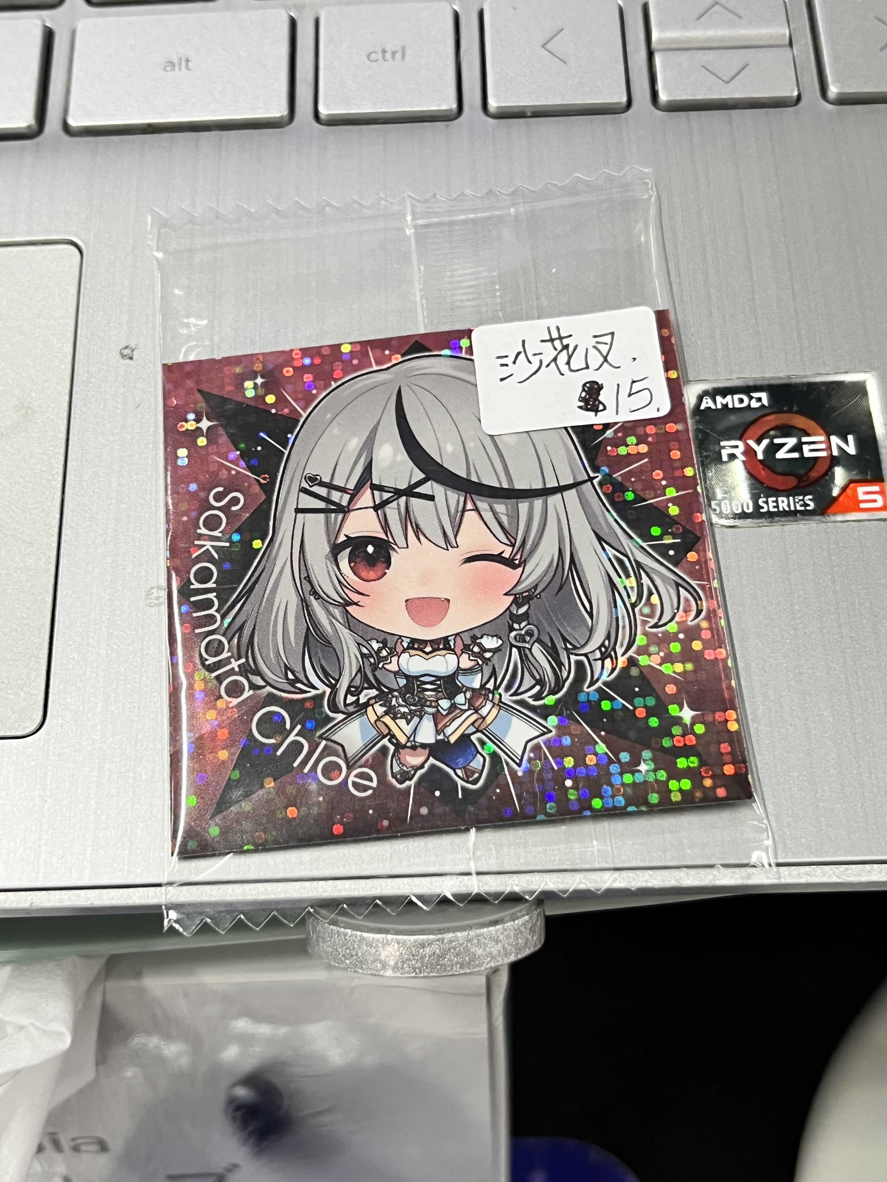 Hololive  沙花叉 貼紙#348