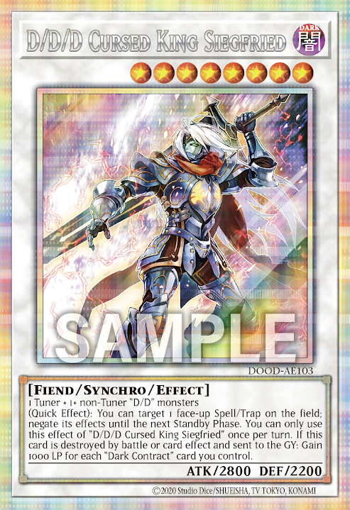 DOOD-AE103 (UR/PSER)D/D/D Cursed King Siegfried(DDD咒血王 齊格飛)