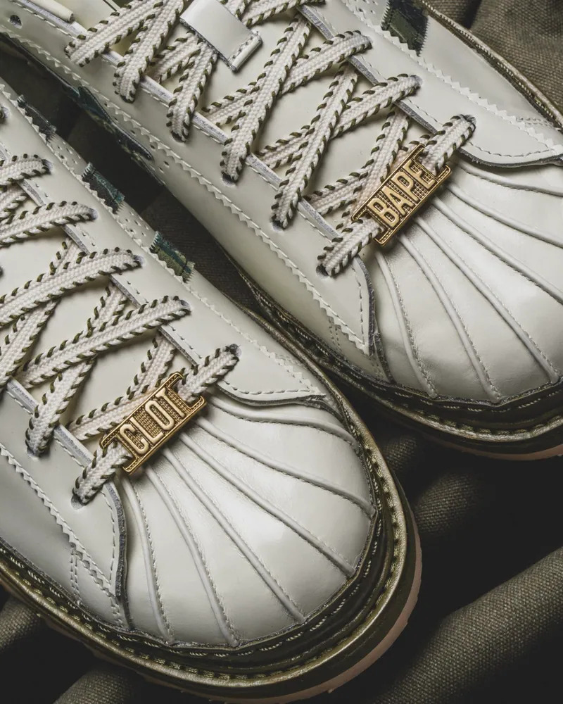 clot bape superstar 三方聯名