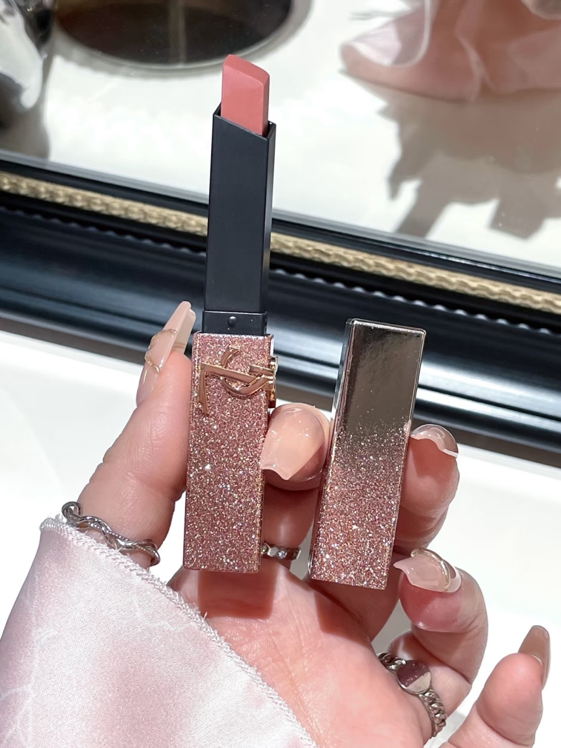 <2026情人節限定> YSL 限定 粉鑽 唇膏