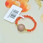 1216GZ59-合香GZ-宮廷御制白龍涎南紅戒圈 1個（A59）