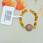 1216GZ62-合香GZ-宮廷御制白龍涎虎眼戒圈 1個（A62）