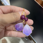 1216GZ66-合香GZ-紫氣東來耳鉤 1對（A66）