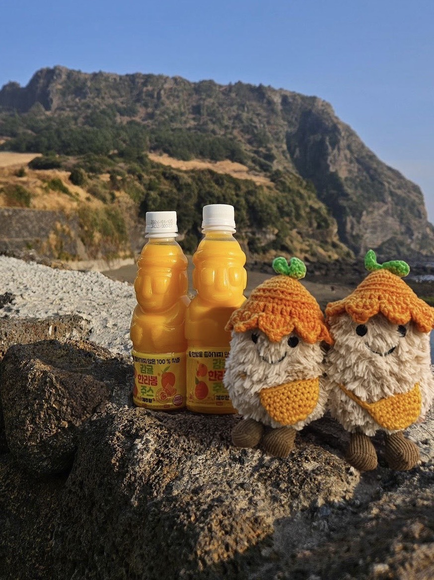 <韓國濟州島限定🇰🇷> 吊飾 苦盡柑來 X 好事花生
