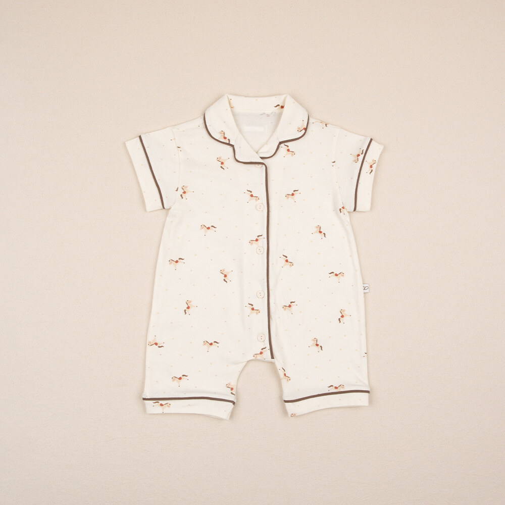 Pony Baby短袖連身衣