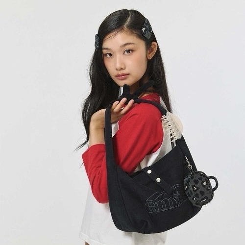 EMIS 復古 手提包 帆布包 大容量 休閒百搭 日常穿搭 棉質 三色