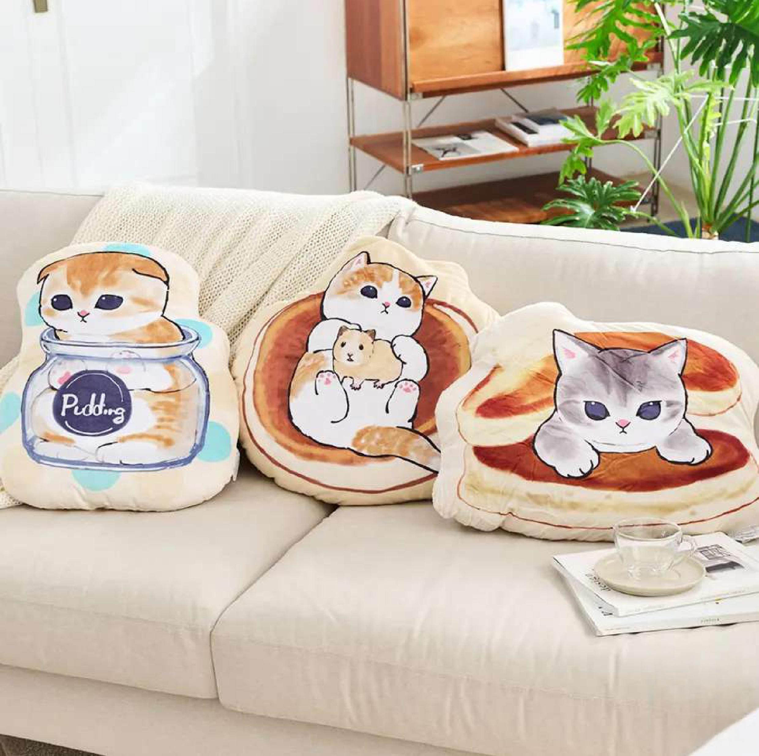 Mofusand貓福珊迪-抱枕