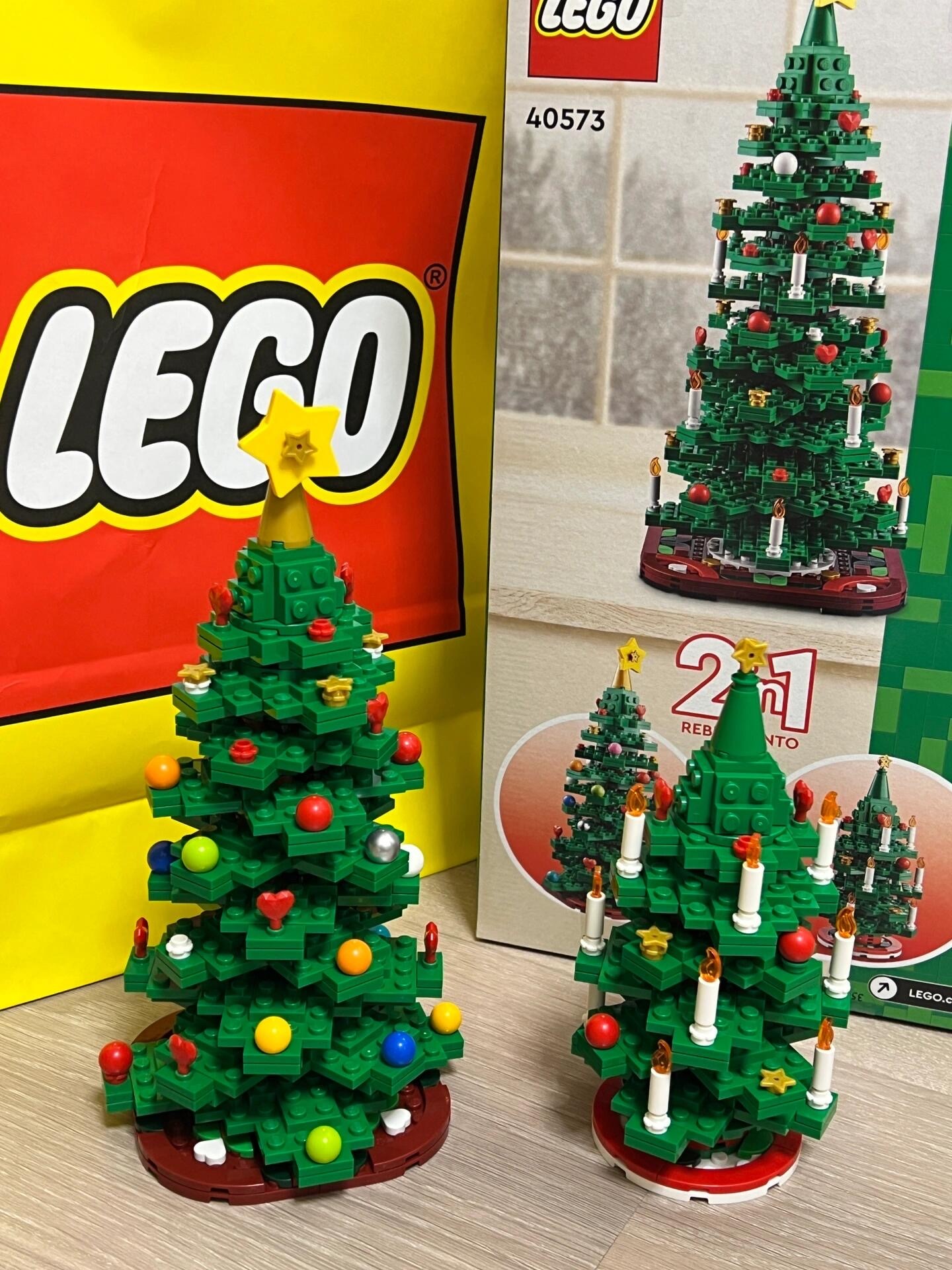 【預購】LEGO 樂高 節日限定 Christmas Tree  2 合1 聖誕樹 盒組 40573