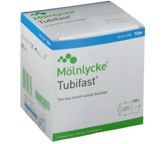 Molnlycke Tubifast 藍色 10米捲裝