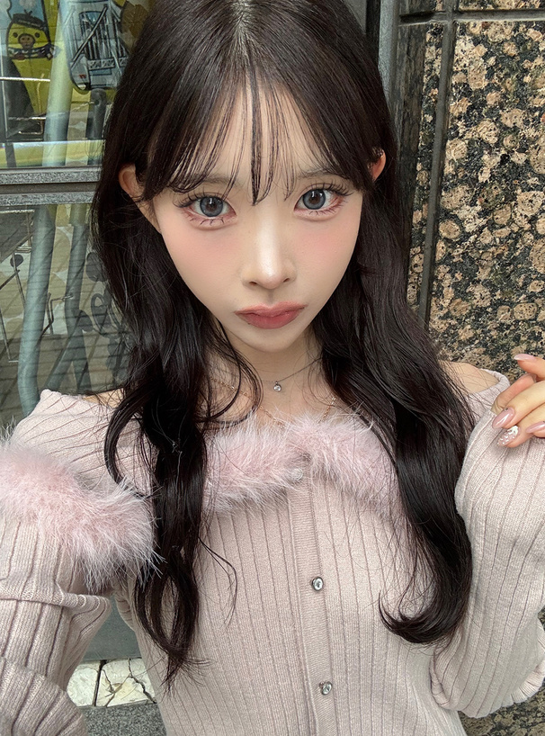 <衣櫃要換季嚕!>GRL 毛絨針織一字領