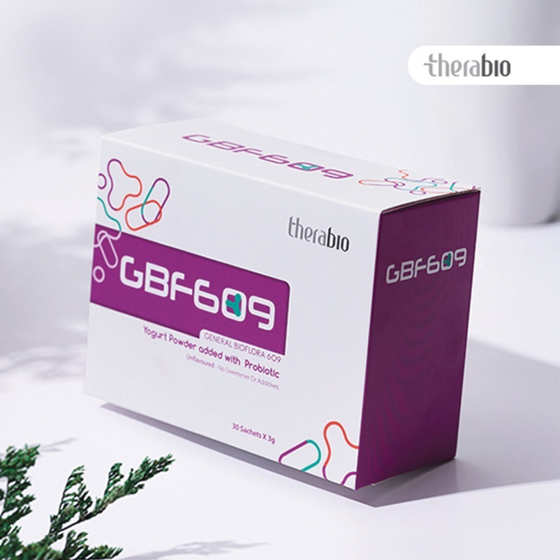 MAS-FFF1217-006 GBF609 600億CFU活性益生菌 (30's x 3g) 30 boxes/ carton (A6)