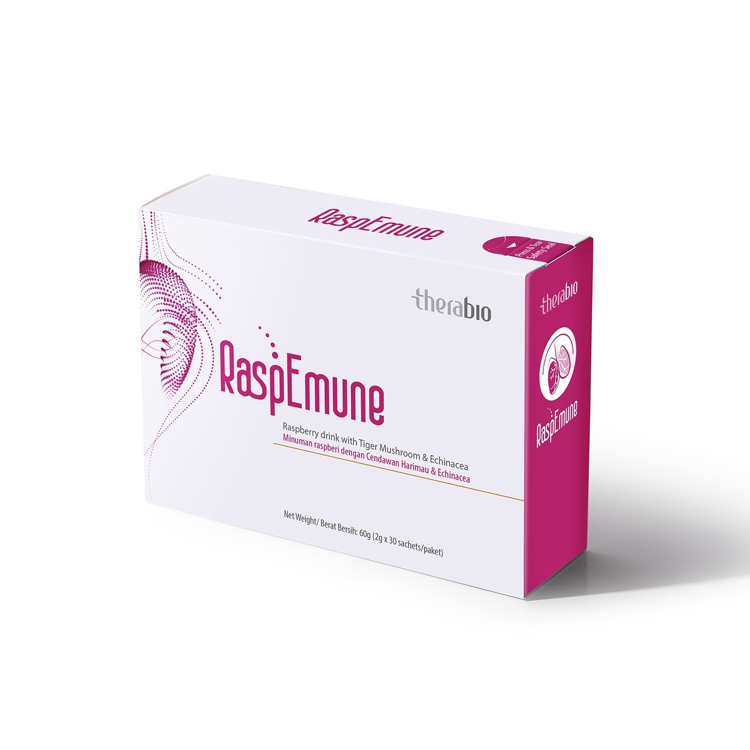 MAS-FFF1217-018 RaspEmune護肺寶(呼吸系統及肺部養護) (30's x 2g) 30 boxes/carton (A18)