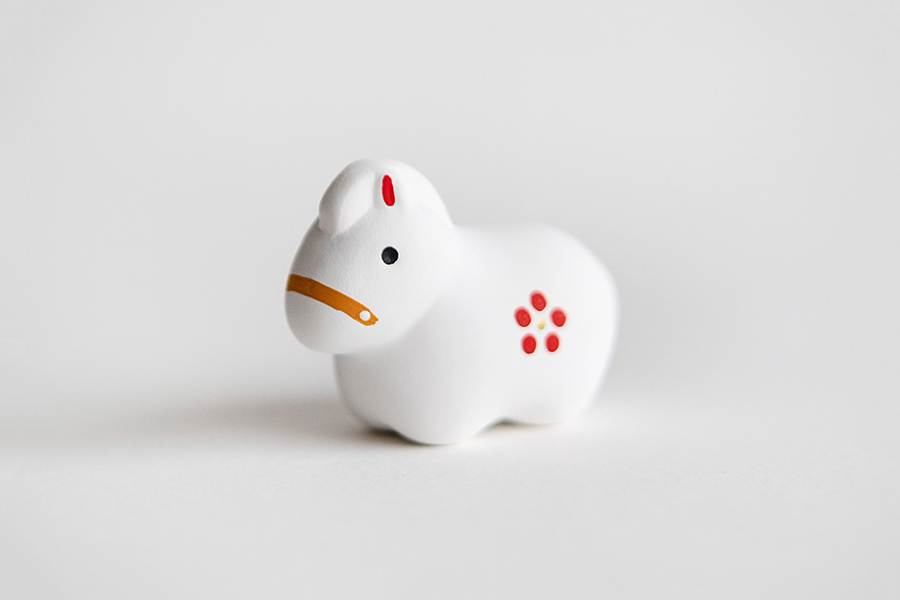 公長齋小菅 - 干支生肖 白馬S