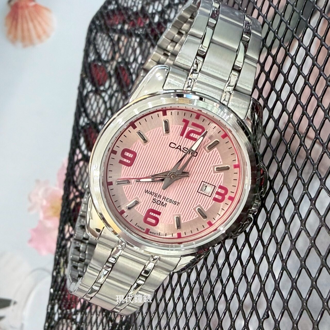 【CASIO 卡西歐】指針女錶LTP-1314D-5A 33.1mm 現代鐘錶