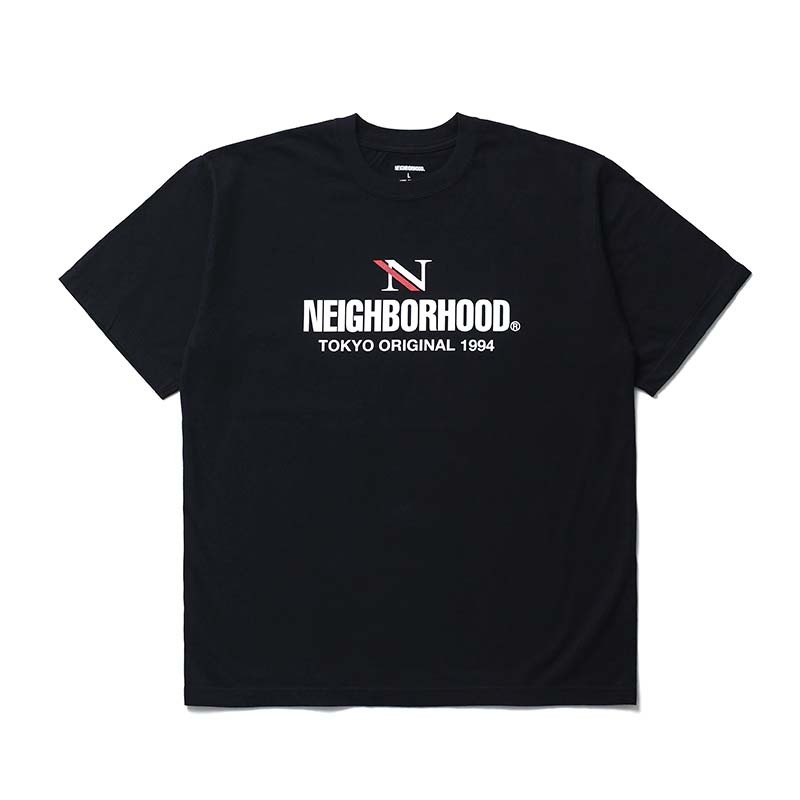 NEIGHBORHOOD 福岡機場限定短T 短袖 黑色 NBHD-14 [台灣現貨]