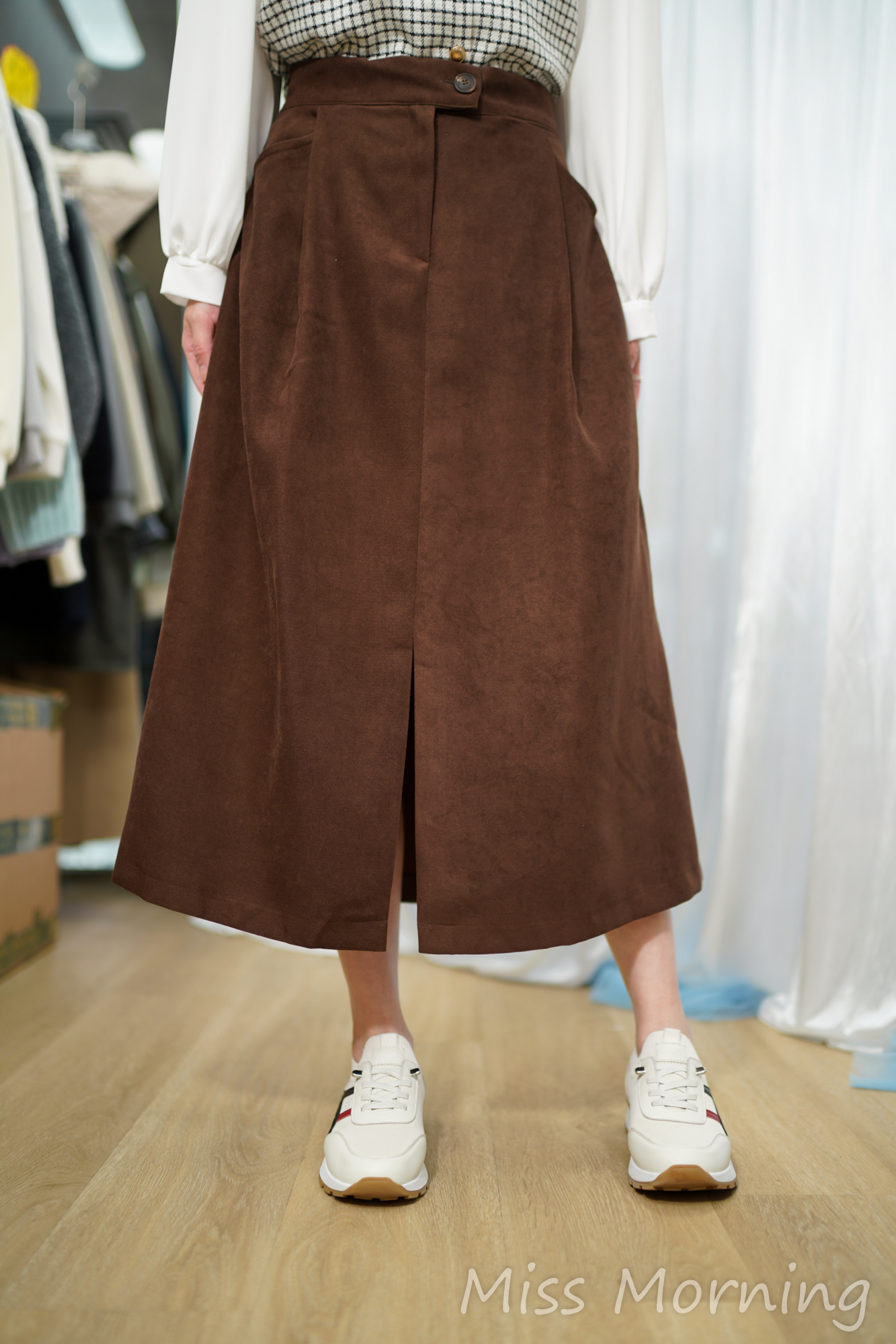 薄絨顯瘦裙(34064)一口價