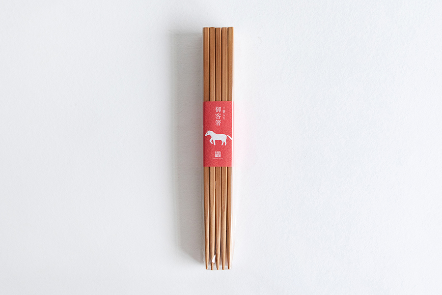 公長齋小菅 - 生肖客用筷 10雙入 馬