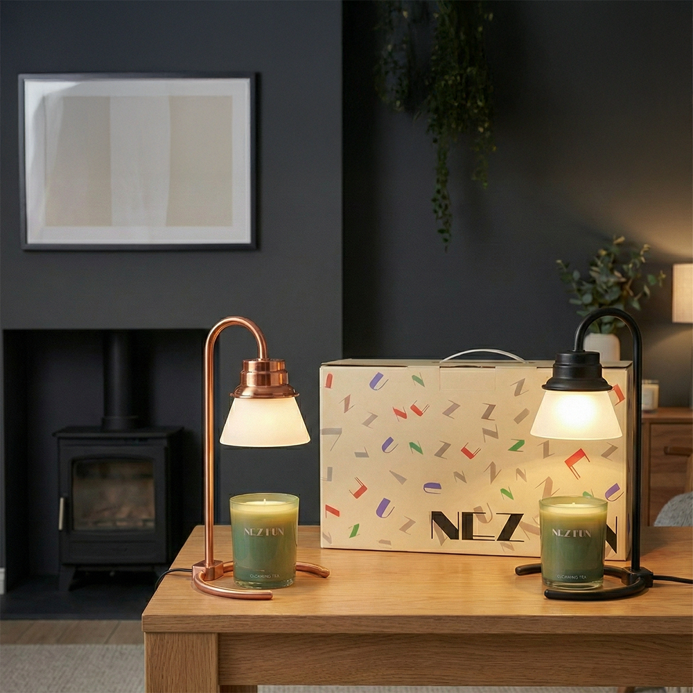 Nez Fun 極簡款 融蠟燈禮盒（古銅/黑）