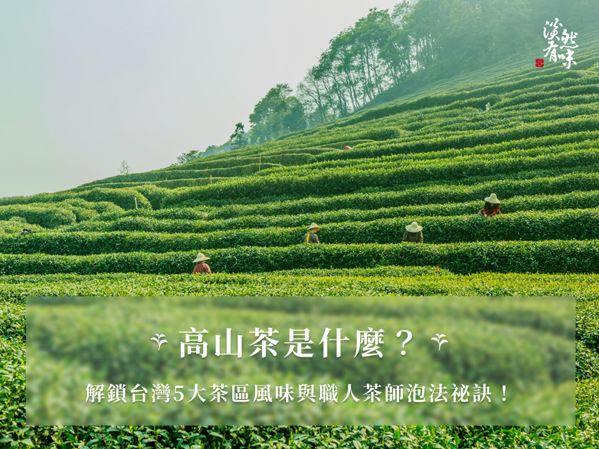 高山茶是什麼?解鎖台灣5大茶區風味與職人茶師泡法祕訣!