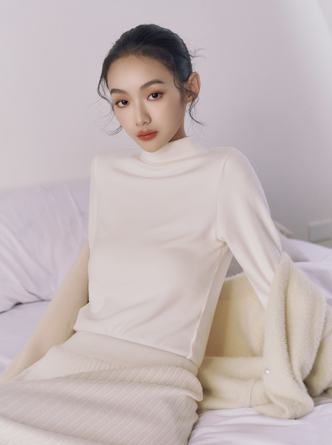 澳絨極保暖立領發熱衣