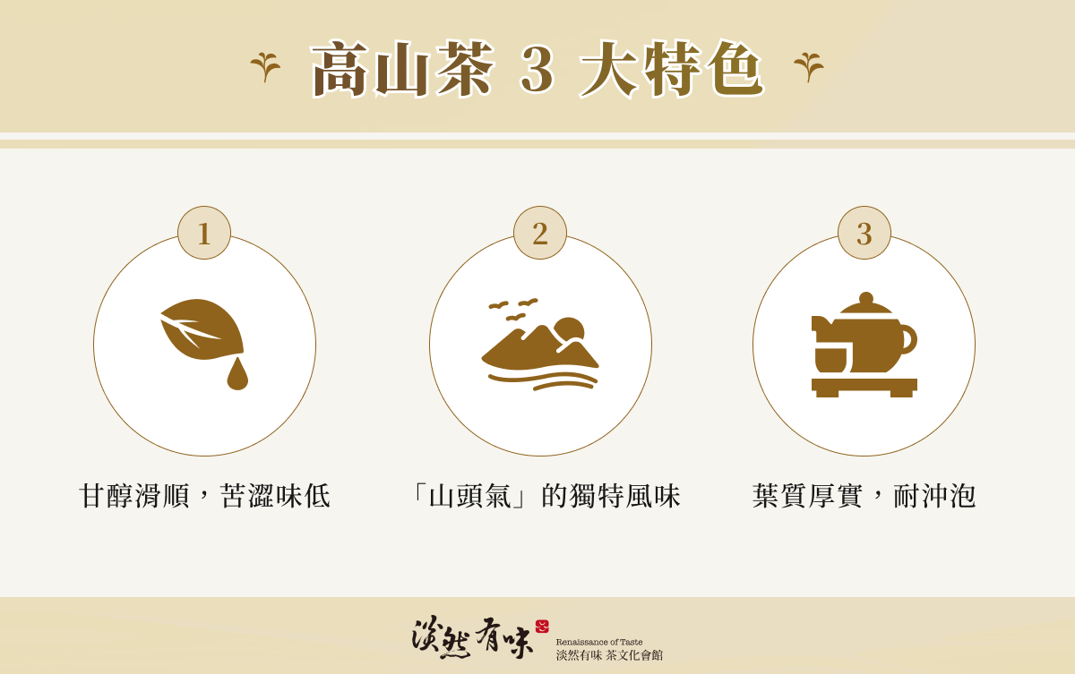 高山茶3大特色