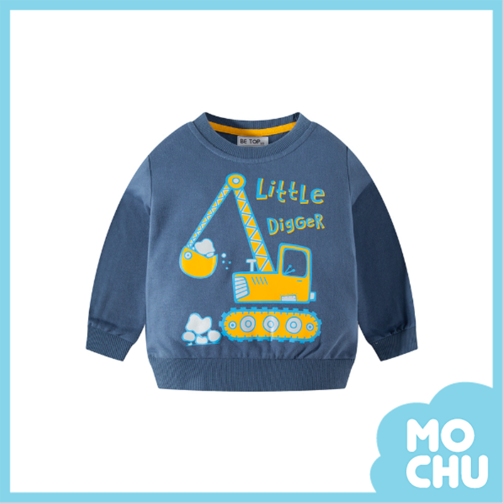 小挖土機長袖上衣(二色)