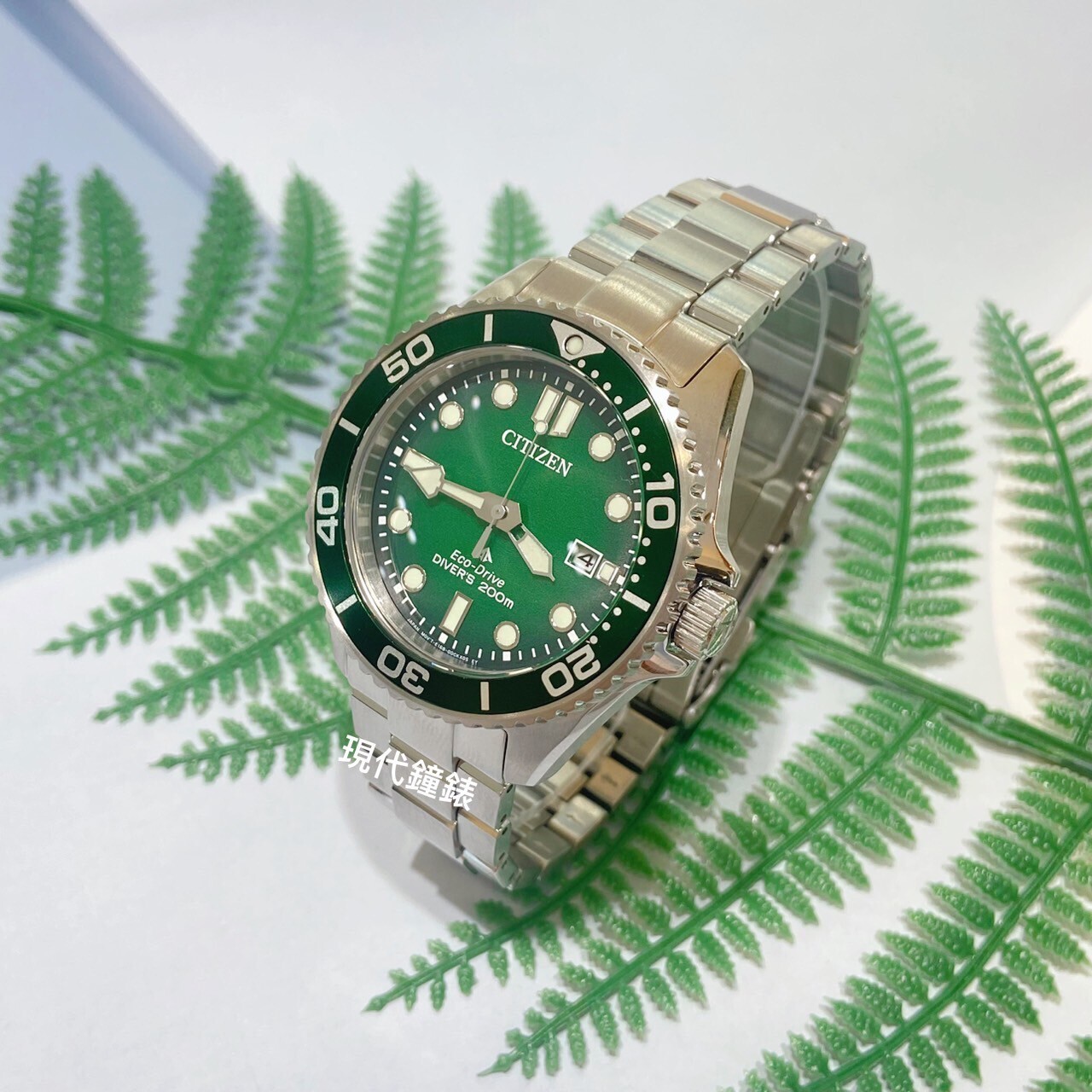 【CITIZEN 星辰】潛水錶光動能腕錶BN0269-50W 40.6mm 現代鐘錶