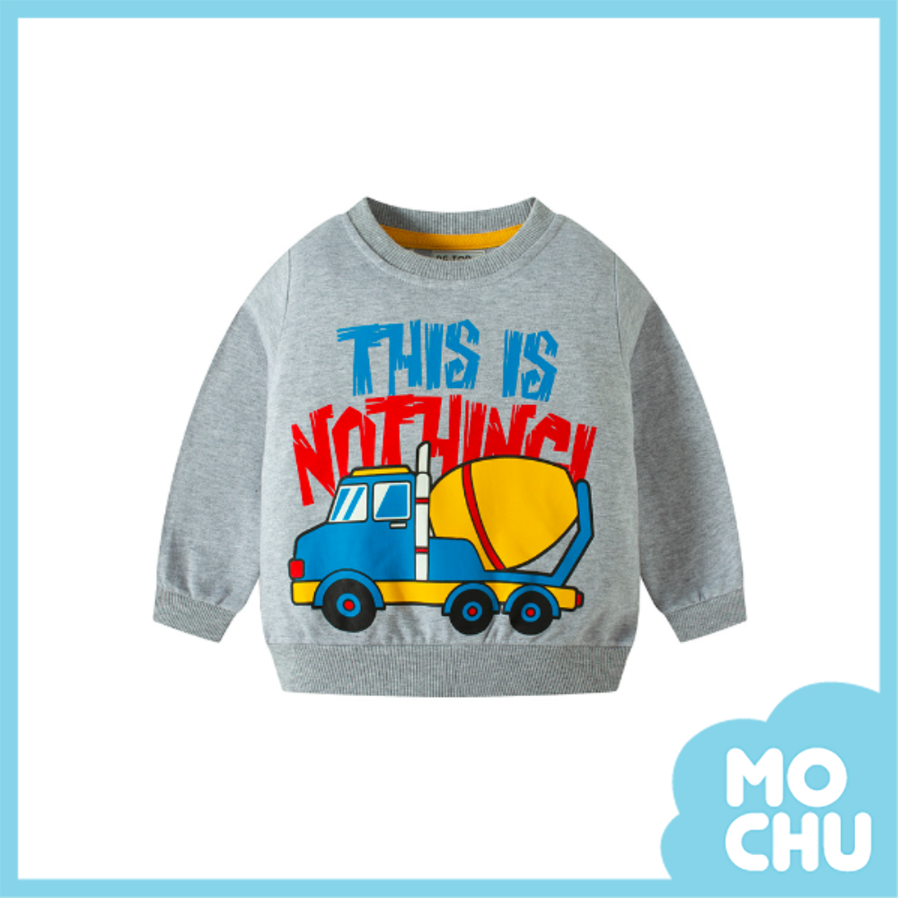 水泥車行進中長袖上衣(二色)