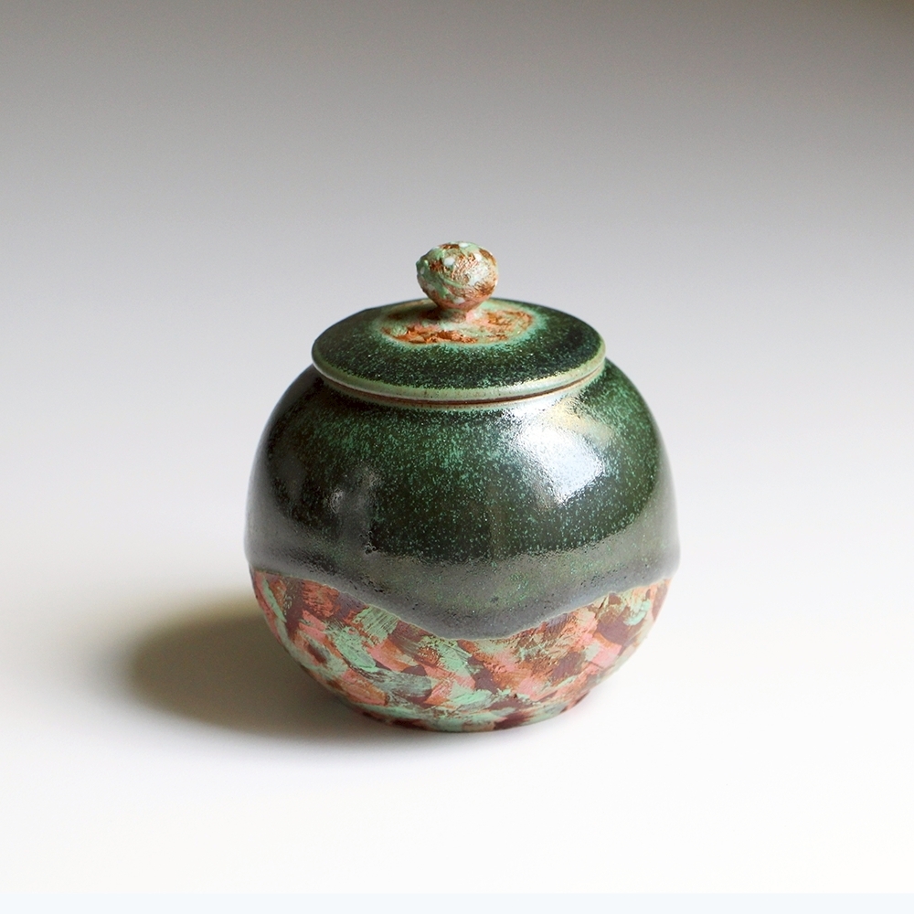 林深見翠茶葉罐