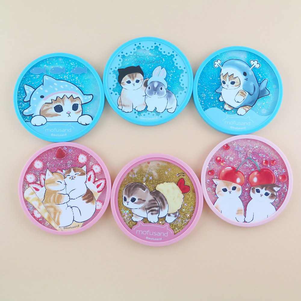 Mofusand貓福珊迪-流沙杯墊