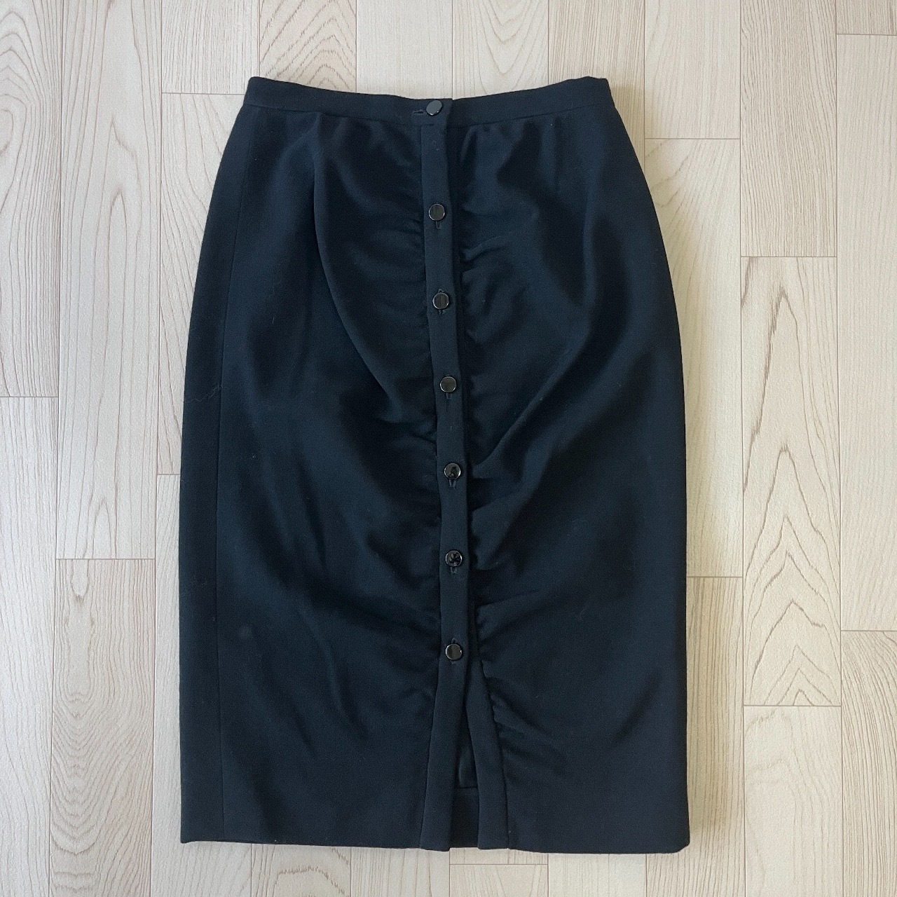 80s Valentino Garavani意大利製黑色半裙