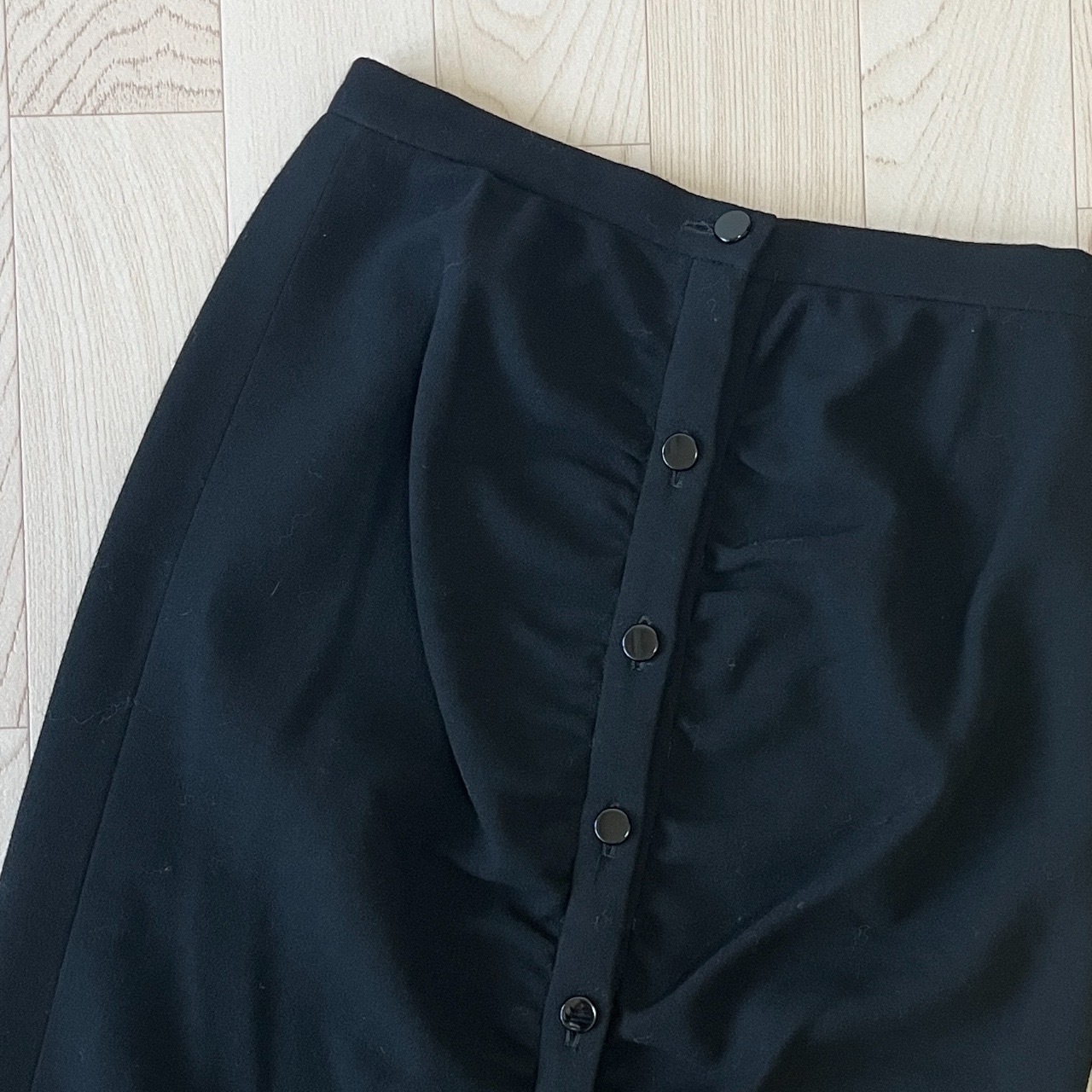 80s Valentino Garavani意大利製黑色半裙