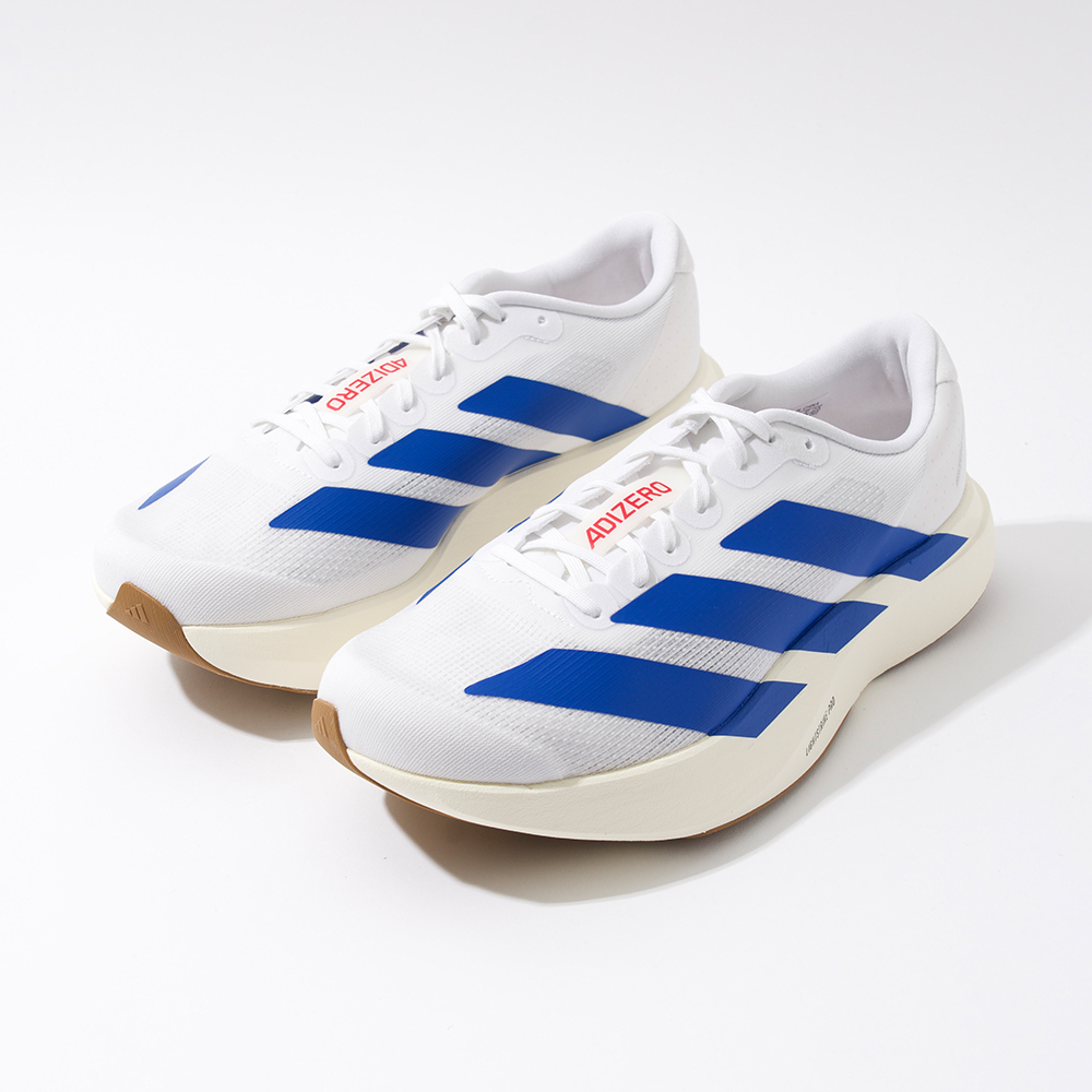 Adidas Adizero Evo Sl 男鞋 白藍色 緩震 回彈 支撐 運動 慢跑鞋 JS4494