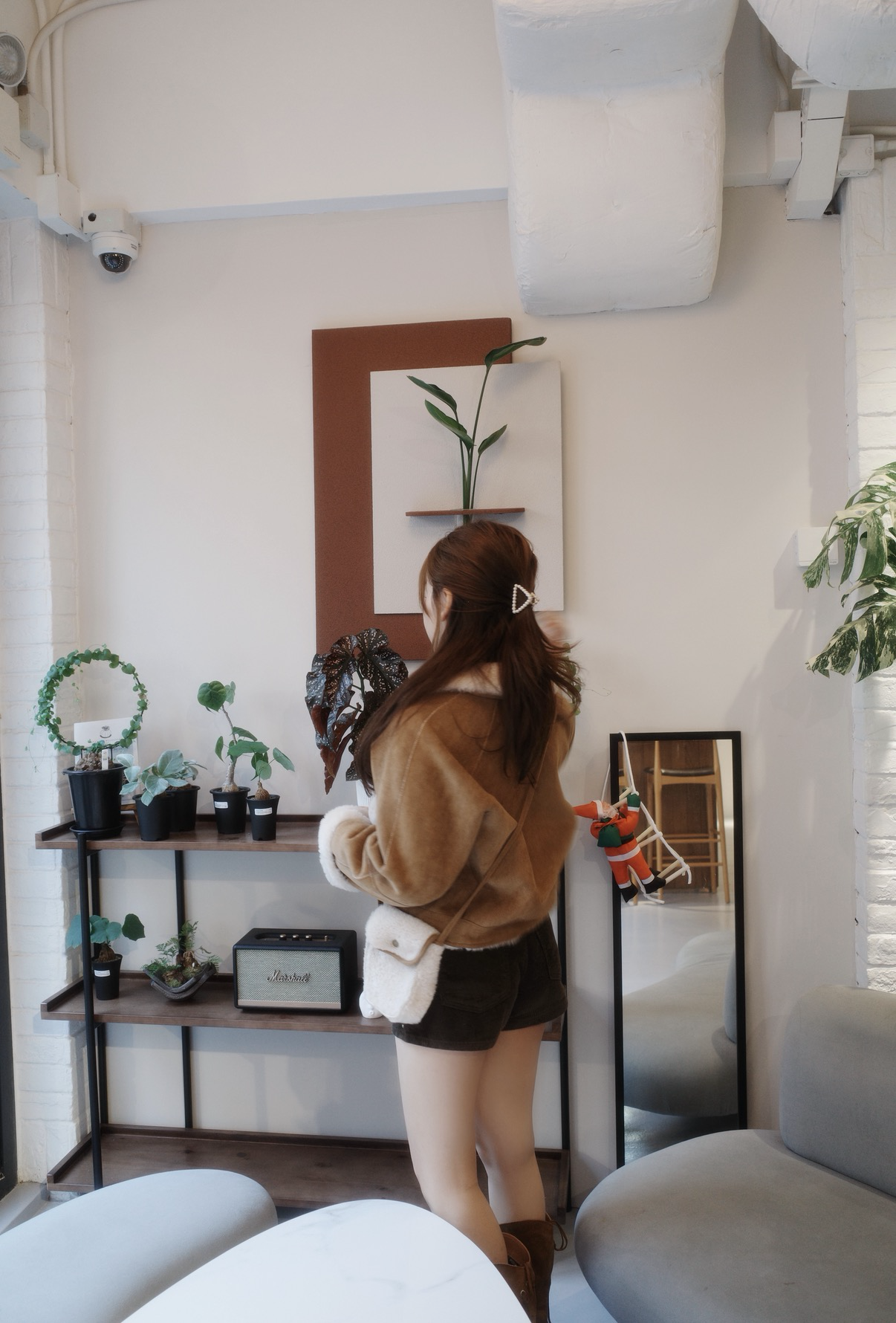 史上最柔軟☁️.ᐟ.ᐟ  Girlfriendable 麂皮羊羔絨短版外套🐑 (送袋仔!)