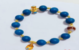 1216GZ108-合香GZ-湖藍龍梅設計款手串 1條（A108）