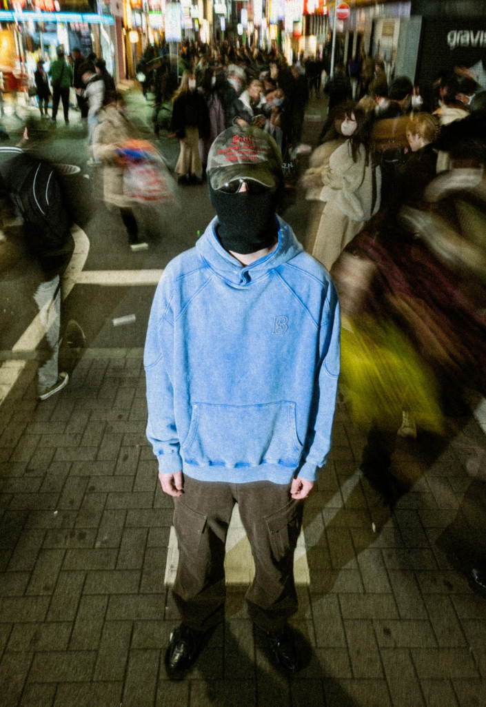 BAUF 迷彩 復古 字母 刺繡 棒球帽