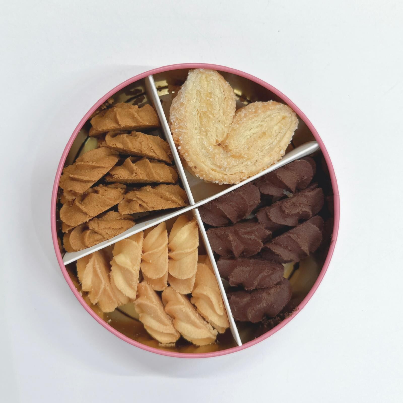 台灣 小隆手作 綜合蝴蝶餅+曲奇 (蝴蝶餅4件+曲奇餅各7-8件) (EXP: 生產後50天) (J36)