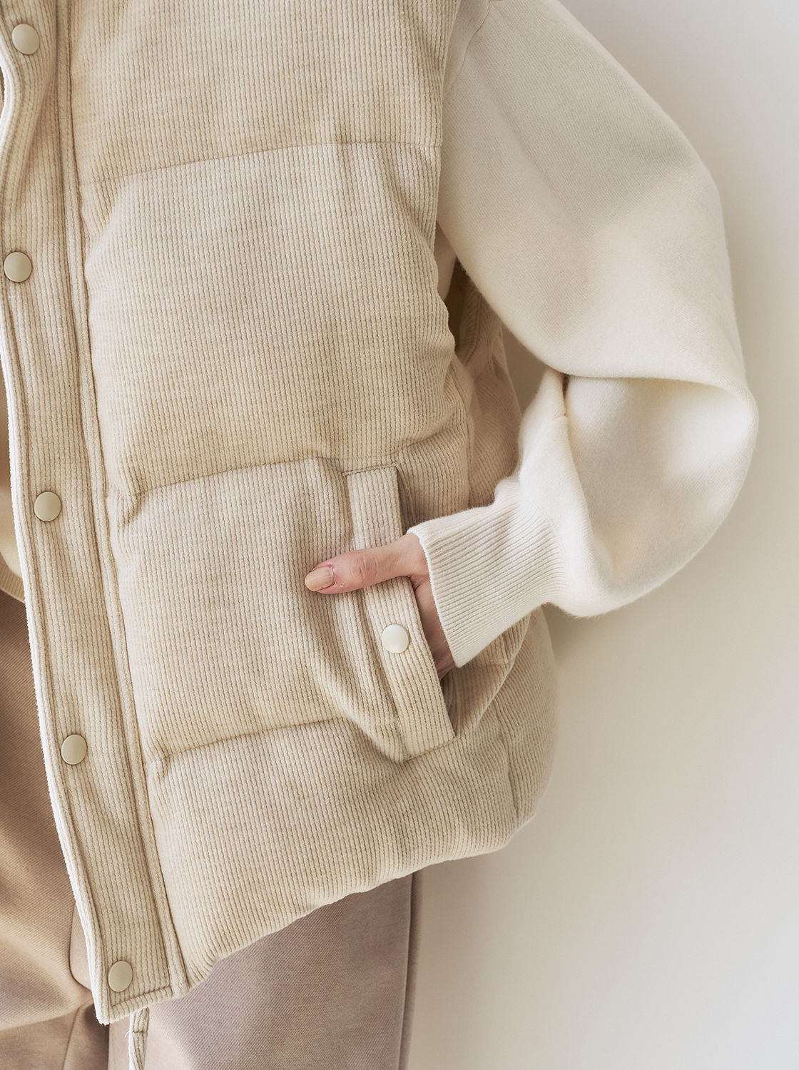 【期間限定】無重力 發熱紋理背心