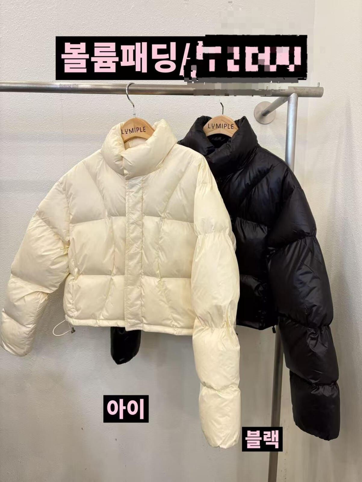 LP5308 短款立領羽絨外套