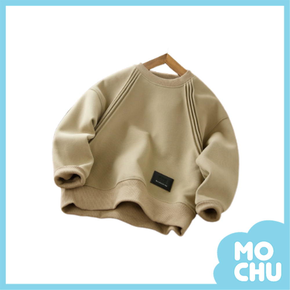 黑標裝飾線落肩上衣(三色)