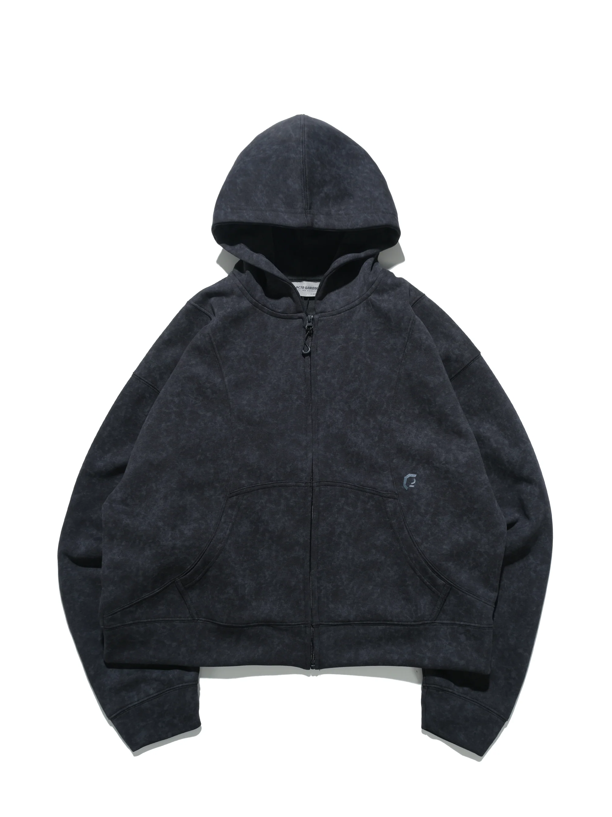 OCTO X IONISM Strata Zip-up - Black | A25-OI-H