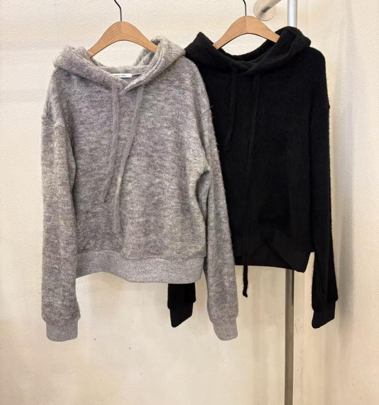 LP5314 休閒寬鬆毛絨連帽衫