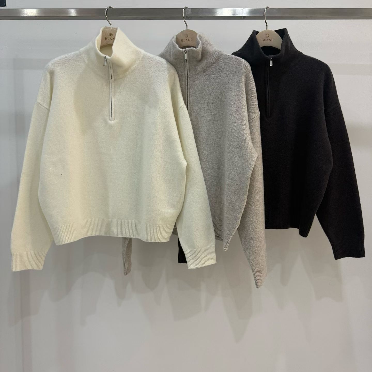 MB5315 拉鏈企領百搭上衣